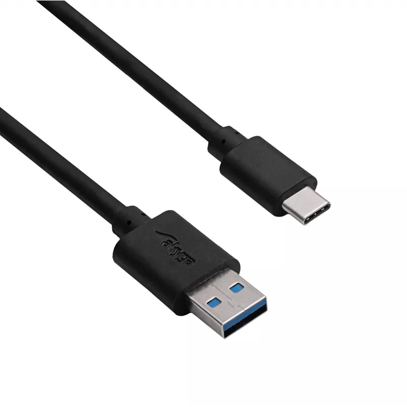 Akyga AK-USB-24 USB 3.1 kábel Type-A na Type-C, 0,5 m, čierny