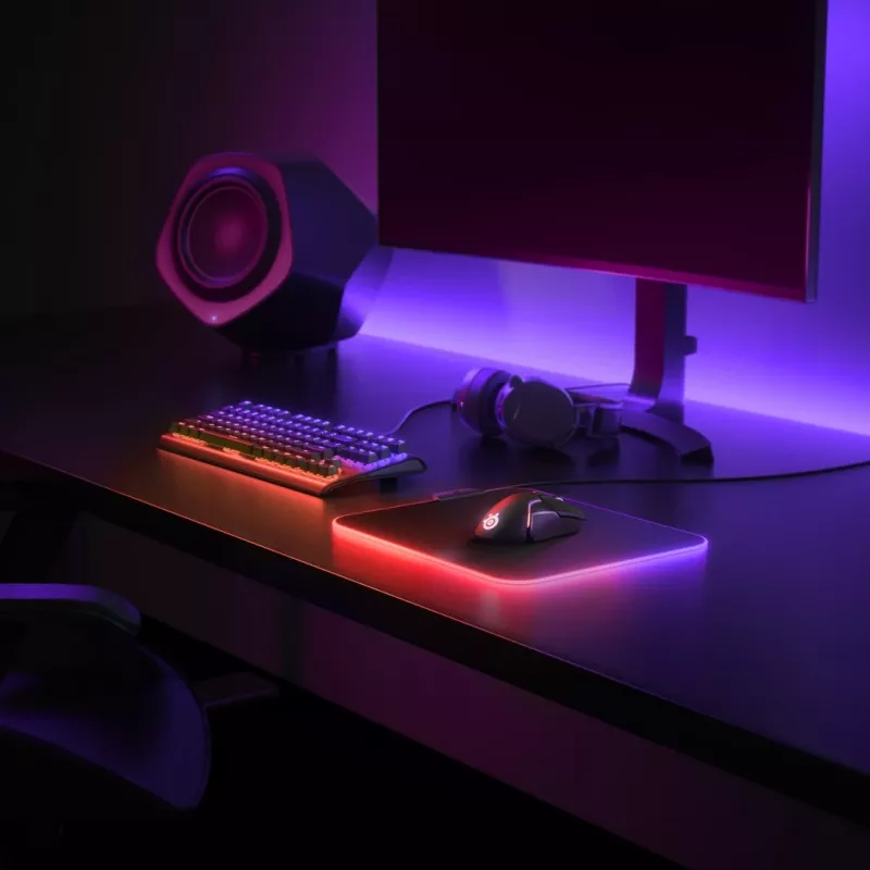 Herná podložka pod myš Steelseries QcK Prism Cloth Medium