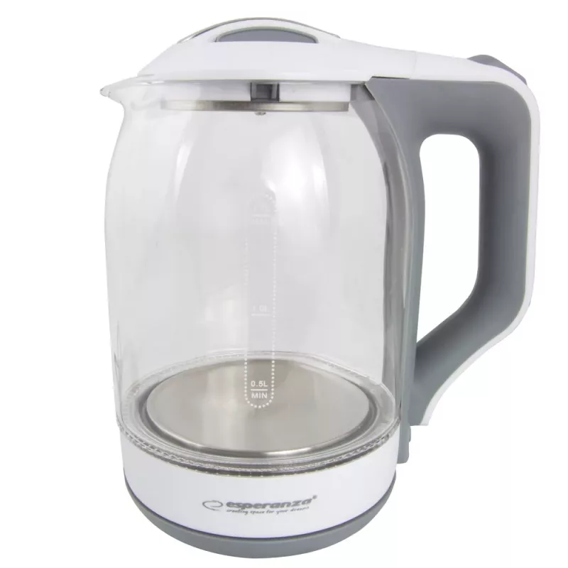 Elektrická kanvica Esperanza 1,7 l 1500 W biela viacfarebná