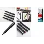 Fineliner STABILO dr!ver Medium čierna modrá zelená červená 4 kusy