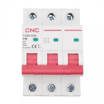 Istič HiSmart NV821563 3-pólový 40 A C-charakteristika miniatúrny istič