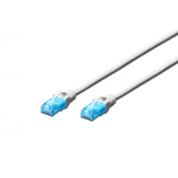 CAT 5e U-UTP patch kábel 0,5 m biely