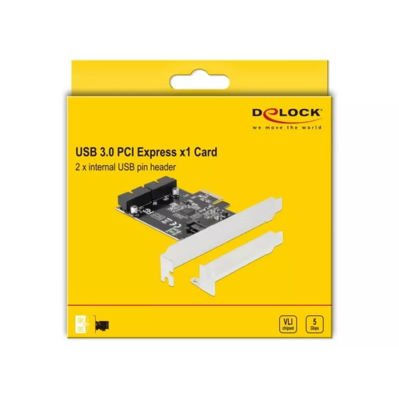Interný USB 3.2 Gen 1 adaptér DeLOCK 90387