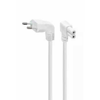 Napájací kábel GEMBIRD C7–C7 2,5 m biely, 10 A (PC-184L-VDE-2.5M-W)