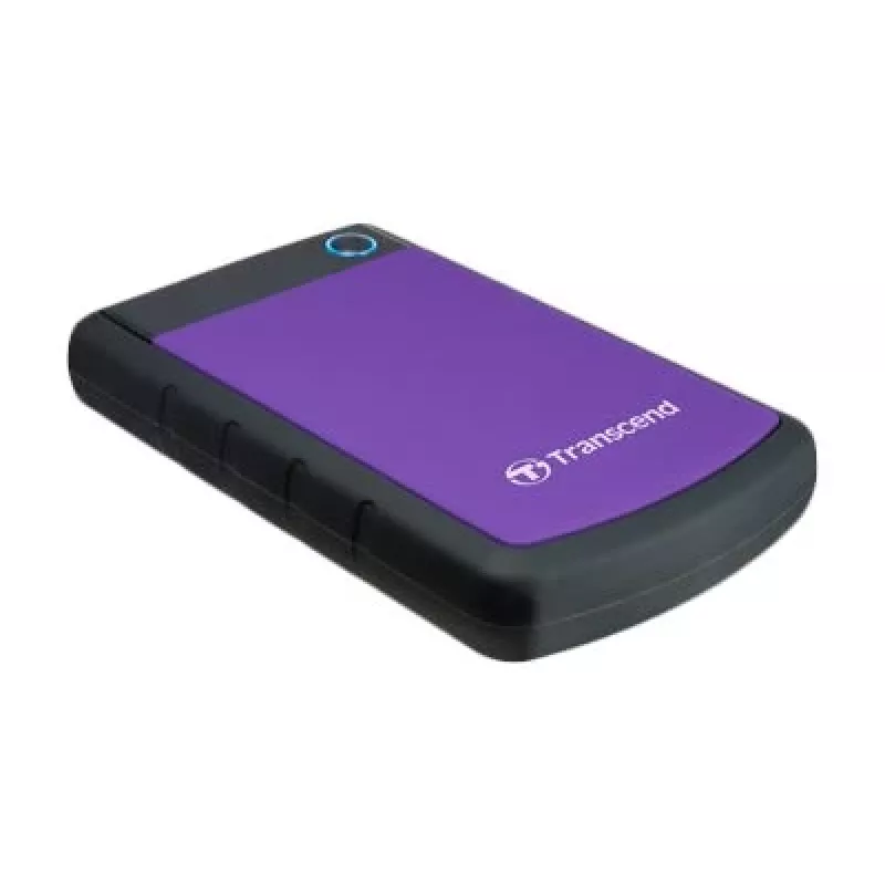 Transcend StoreJet 25H3P - pevný disk - 4TB - externý (prenosný) - 2.5 (6,4 cm) - USB3.0 - 256-bit-AES - fialový (TS4TSJ25H3P)