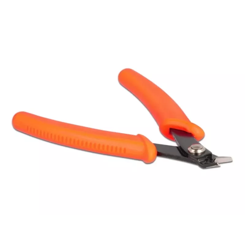 Bočné štípacie kliešte DeLOCK bočné štípacie kliešte oranžové 12,7 cm