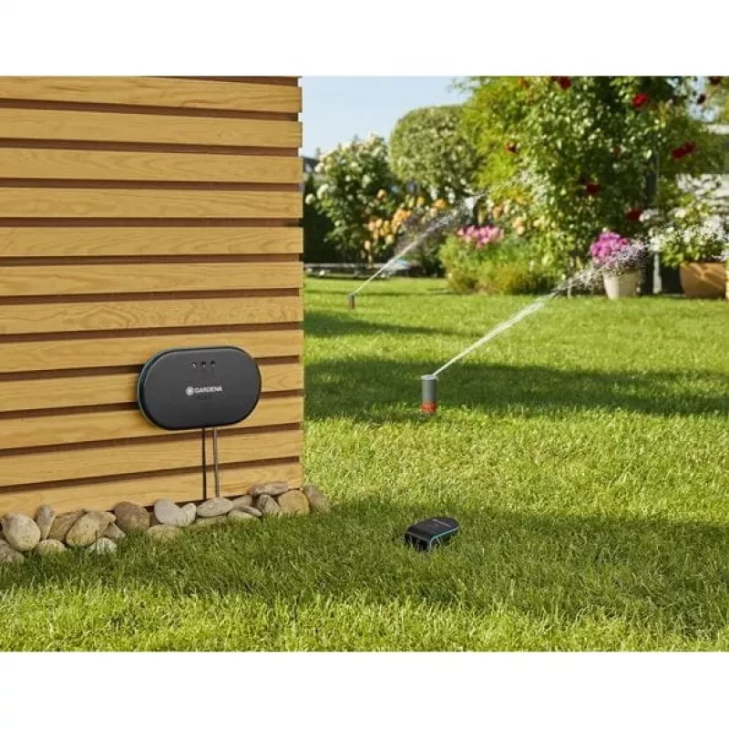 Gardena Set Smart Irrigation Control Sensor: zavlažovací počítač pre až 6 ventilov (24 V)