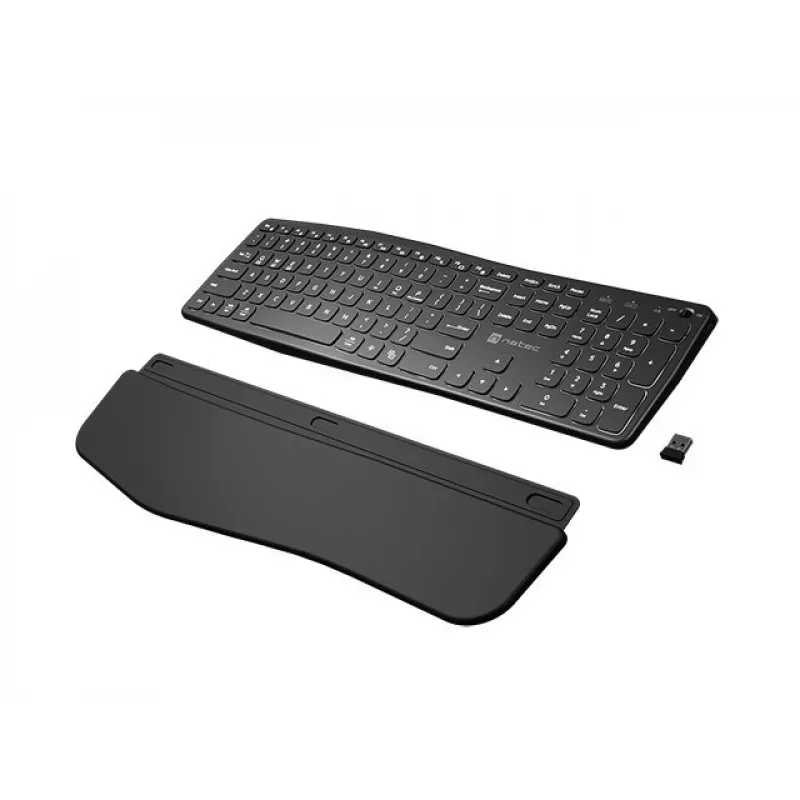 NATEC PORIFERA klávesnica Home/Office Bluetooth QWERTY US International čierna