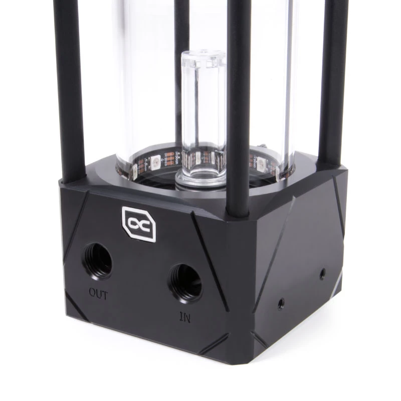 Alphacool Eisbecher Aurora D5 250 mm nádržka s čerpadlom VPP Apex D5, acetál/sklo (13326)