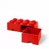 Room Copenhagen LEGO Brick Drawer 8 červená (40061730)