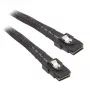 SilverStone CPS02 - SATA- / SAS-kábel - so sidebands - SAS 12Gbit/s - 4-Lane - 4 x Mini SAS (SFF-8087) (W) na 4 x Mini SAS (SFF-8087) (W) - 50cm - S