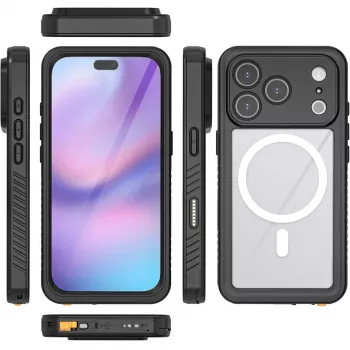 4smarts vodotesné puzdro Stark pre Apple iPhone 17 Pro kompatibilné s MagSafe (541583)