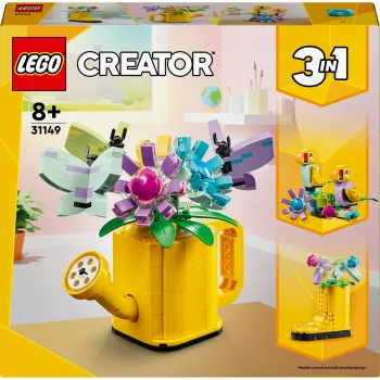 LEGO Creator kvet v kanve 31149 — stavebný model kvetu, 420 dielov, 120×150×130 mm