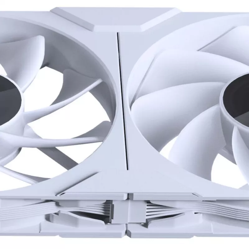 Phanteks M25 Gen2 140 mm PWM D-RGB Reverse-Blade skriňový ventilátor - biela