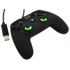 Esperanza EGG110K Vanquisher drôtový USB gamepad pre PC/PS3, s vibráciami, 12 tlačidiel, 2 analógové páčky, čierno-zelený