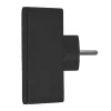 Rozbočovač napájania MACLEAN MCE249 F/B – 2 AC zásuvky (16A + 6A) s 2×USB-A a 2×USB-C PD 20W, EU konektor, čierny