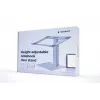 Gembird NBS-D1-02 stojan na notebook strieborný 39,6 cm (15,6