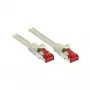 Sieťový kábel Alcasa 2 m Cat6 RJ-45 S/FTP sivý