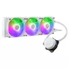 Sada kvapalinového chladenia Cooler Master MasterLiquid 360L Core ARGB biela 12 cm ventilátor