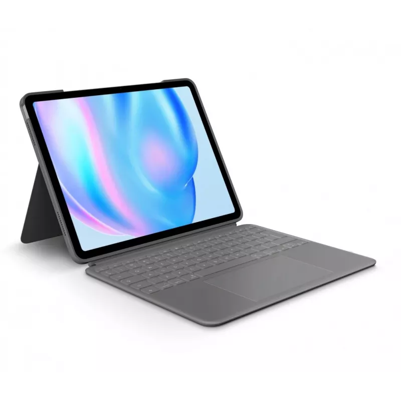 Logitech Combo Touch klávesnica QWERTY US International sivá trackpad