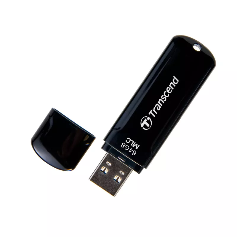 Transcend JetFlash 750 Endurance Series TS16GJF750K USB kľúč 16 GB, USB 3.1 Gen 1, MLC, čierny (klavírny lak)