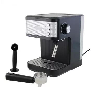 Espresso kávovar ESPERANZA EKC011 — 1,8 l nádrž na vodu, 850 W, 20 bar, dotykové ovládanie, penovač mlieka