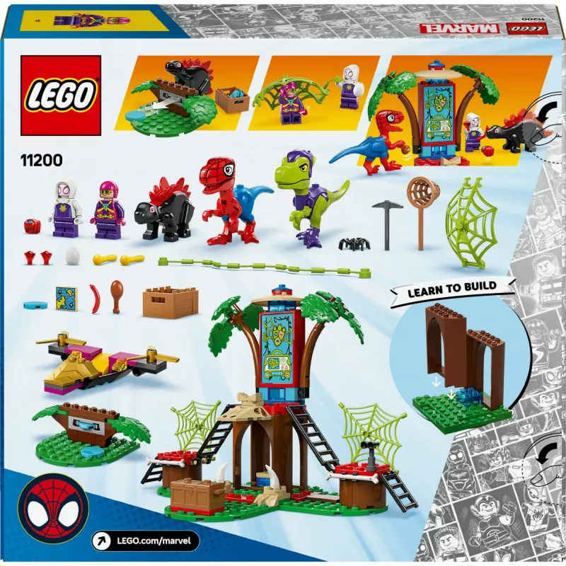LEGO MARVEL 11200 Spidey a Gobbyho bitka v stromovom dome - základni