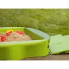 Pieskovisko Simba-Dickie BIG 800056733, plast, 1380×1380 mm, integrované sedadlá, zelené
