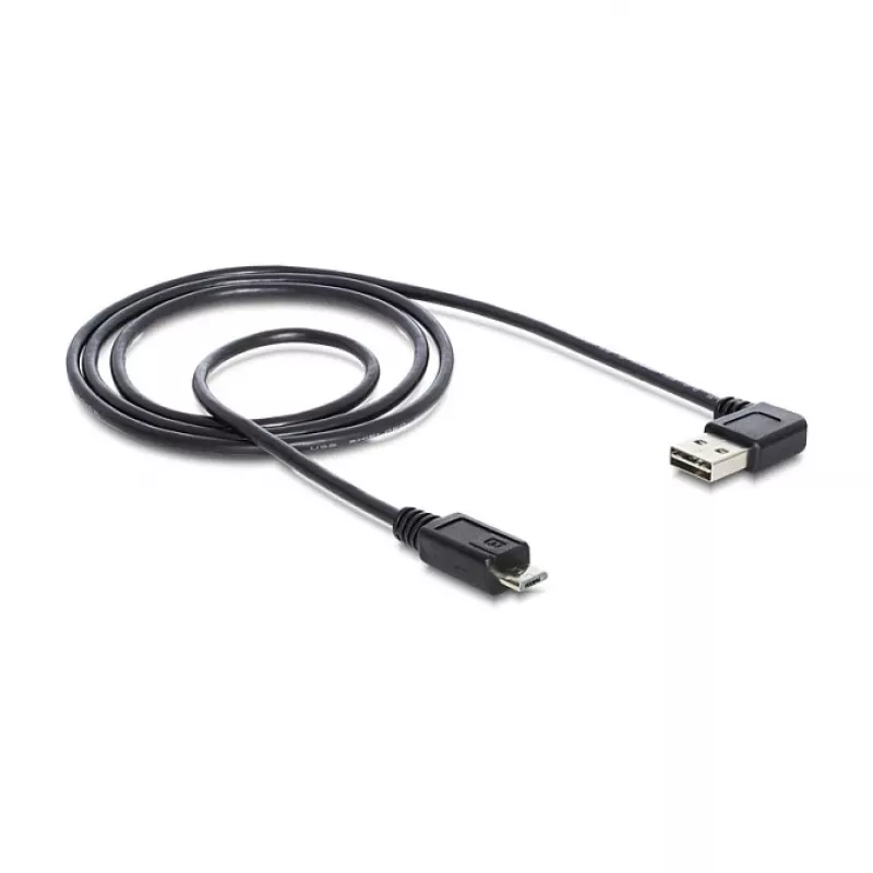 USB kábel DeLOCK 1 m USB 2.0 A - Micro-B m/m čierny