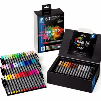 Brush Pen Staedtler Pigment Arts 60 ks