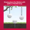 Outdoor Smart Globe Light Colour balenie 3 ks, LED svetlo nahrádza 33 Watt