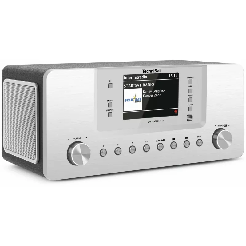 TechniSat DigitRadio 574 IR - audio systém - 2 x 5 wattov - strieborný (0001/2951)