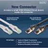 Digitus DK-1843-005 CAT 8.1 S/FTP prepojovací kábel 0,5 m, čierny