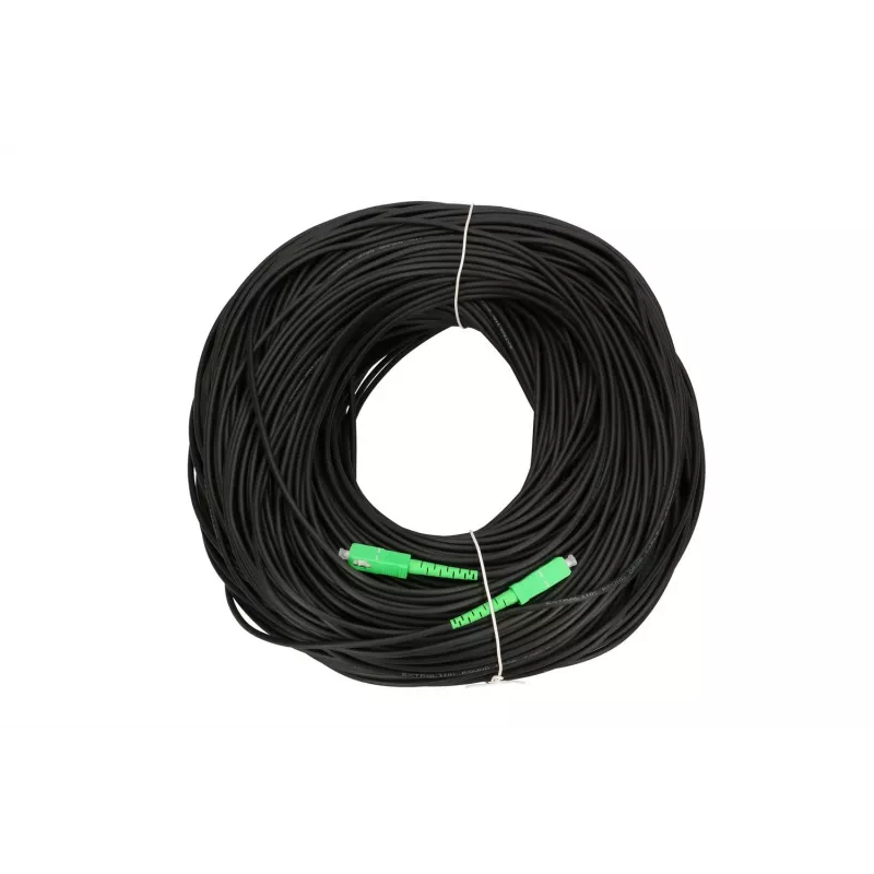 Extralink SC/APC-SC/APC patch kábel okrúhly kábel drop singlemode simplex G.657A2 150 m