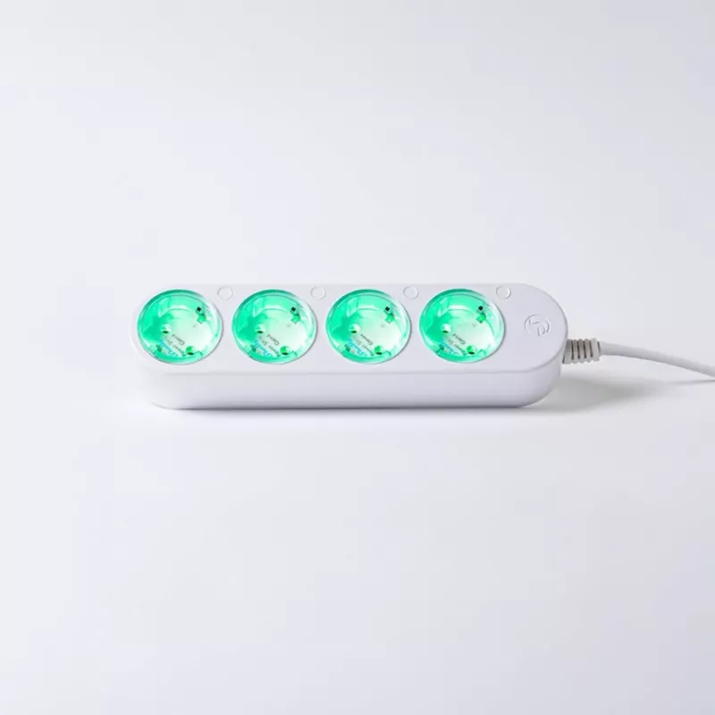 Smart 12A Shelly Power Strip 4 Gen4 Zigbee/Matter predlžovacia zásuvka