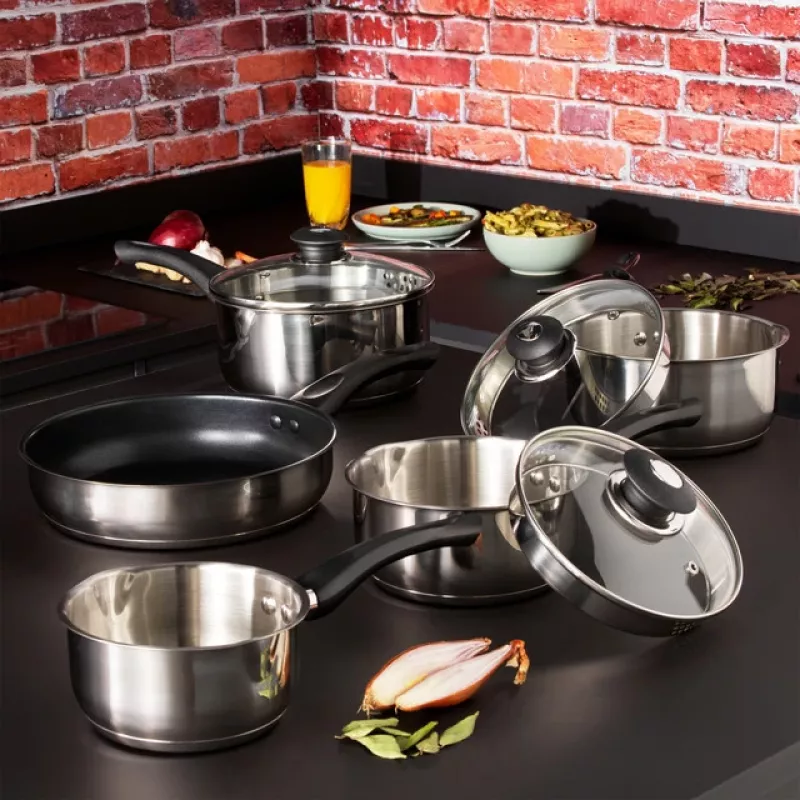 Súprava riadu Russell Hobbs RH00543EU7 — 5-dielna, nepriľnavá, vhodná do umývačky riadu