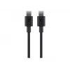 Wentronic goobay - USB kábel - USB-C (M) na USB-C (M) - USB 2.0 3 A - 0,5 m - čierny (66316)