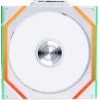 120mm Lian Li UNI FAN SL-INF Wireless ARGB PWM — biela, modulárny magnetický systém ventilátorov
