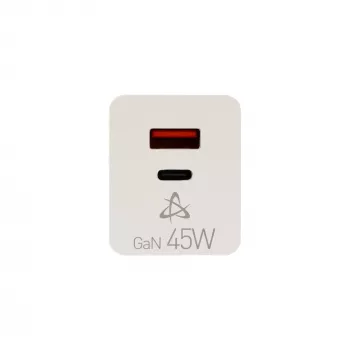 SBOX Home Charger HC-45 45W GaN nástenná nabíjačka s duálnym vstupom