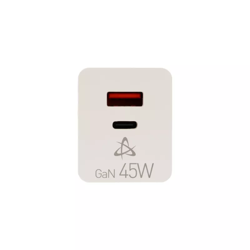 SBOX Home Charger HC-45 45W GaN nástenná nabíjačka s duálnym vstupom