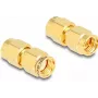 DeLOCK adaptér RP-SMA konektor samec na SMA konektor samec C6801 typ konektora SMA priemer 9 mm