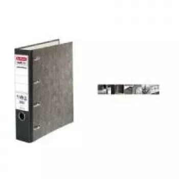 Krúžkový blok Herlitz 5190806 A4 čierny