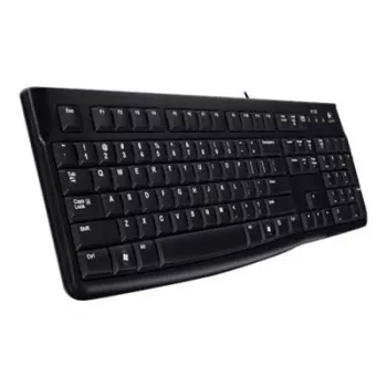 Desktop MK120, káblová, USB, QWERTZ, čierna, myš v balení