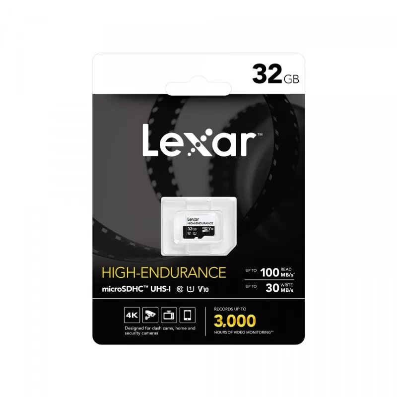 microSD High Endurance karta 32GB C10 A1 U1 V10 100/30MB/s