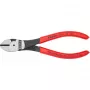 Bočné kliešte Knipex 74 01 160, chróm-vanádiová oceľ, plastová rukoväť