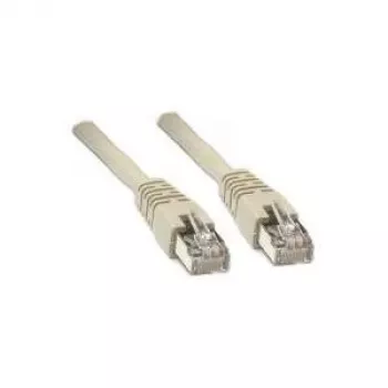 Wentronic Goobay CAT 5e Patch kábel, SF/UTP, sivá, 10 m - CCA medená zmes (50149)