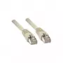 Wentronic Goobay CAT 5e Patch kábel, SF/UTP, sivý, 10 m - CCA medená zmes (50149)