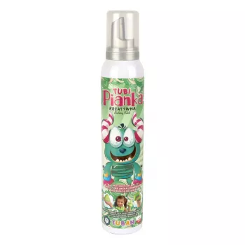 Hračka do kúpeľa Tuban TUBI FOAM zelená 200 ml pre chlapcov a dievčatá