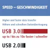 Hama 123900 čítačka kariet USB 3.0 SD/microSD, hliník, čierna/strieborná