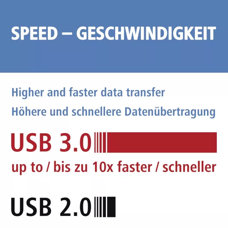 Hama 123900 čítačka kariet USB 3.0 SD/microSD, hliník, čierna/strieborná